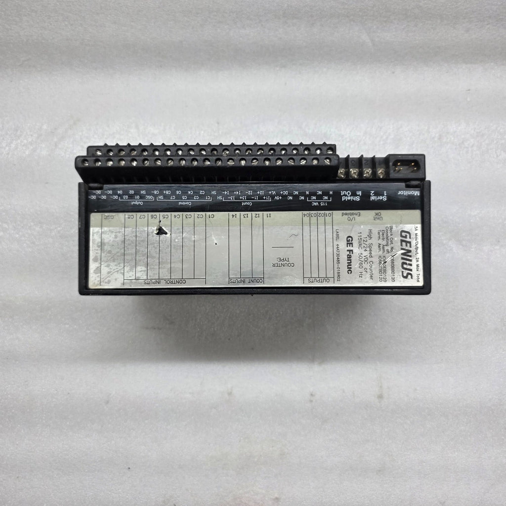 GE FANUC IC660EBD120K ELECTRIC MODULE HIGH SPEED COUNTER 12/24VDC 115VAC