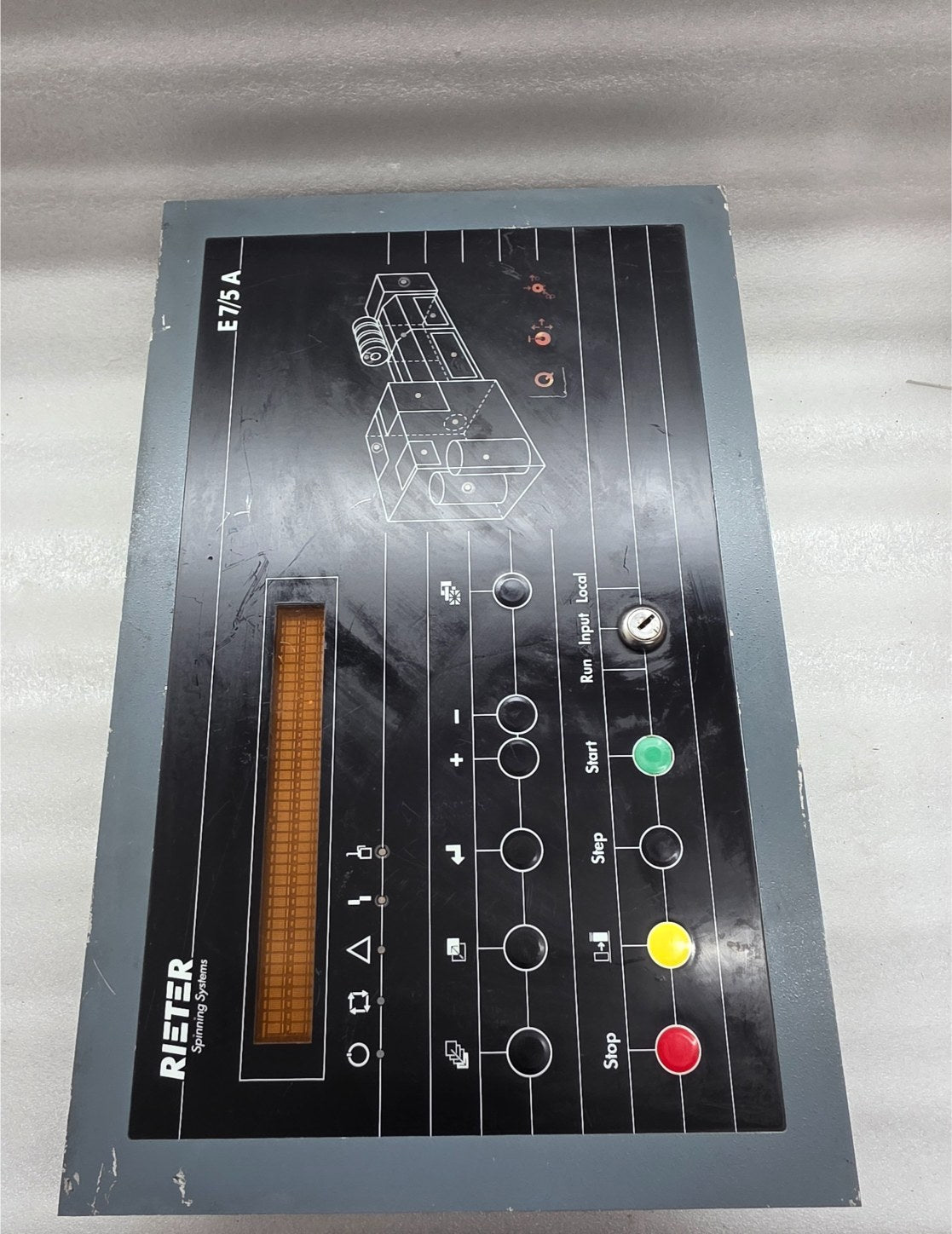 RIETER E 7/5 A SPINNING SYSTEM CONTROLLER 1852-2260