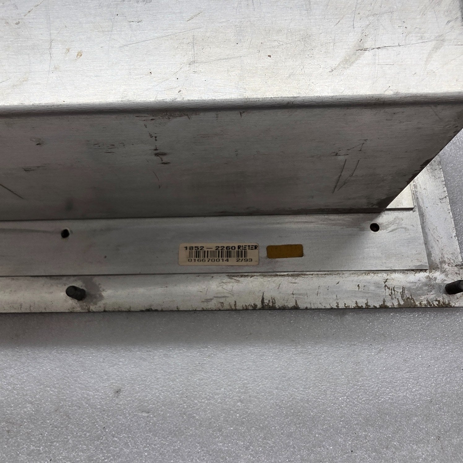RIETER E 7/5 A SPINNING SYSTEM CONTROLLER 1852-2260