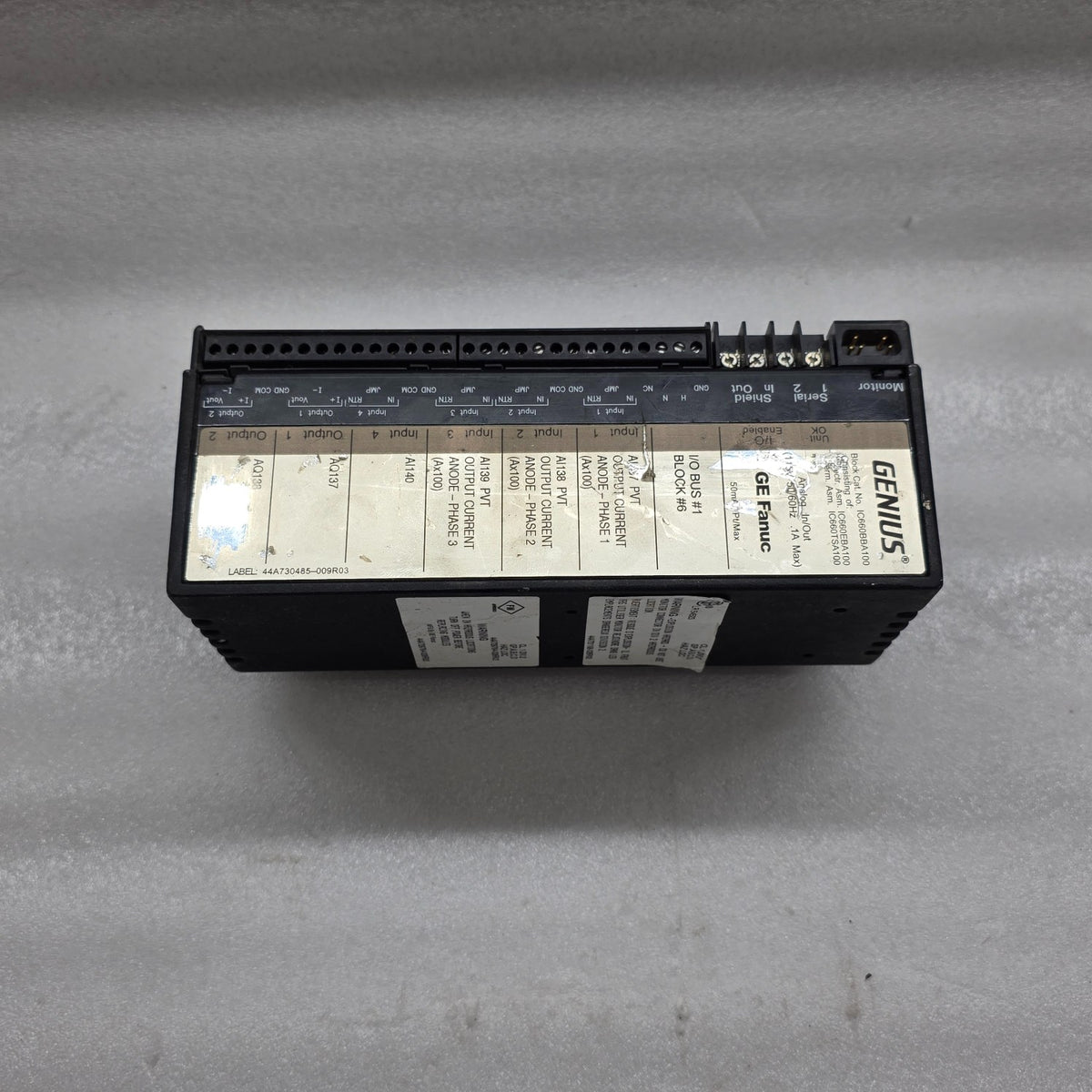 GE FANUC IC660BBA100 ANALOGUE MODULE 115V ORIGINAL PART