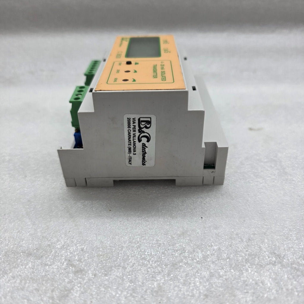 B&C ELECTRONICS C3630 ISOLATED TRANSMITTER C 3630