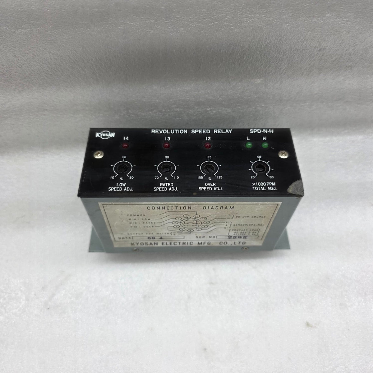 KYOSAN SPD-N-H REVOLUTION SPEED RELAY