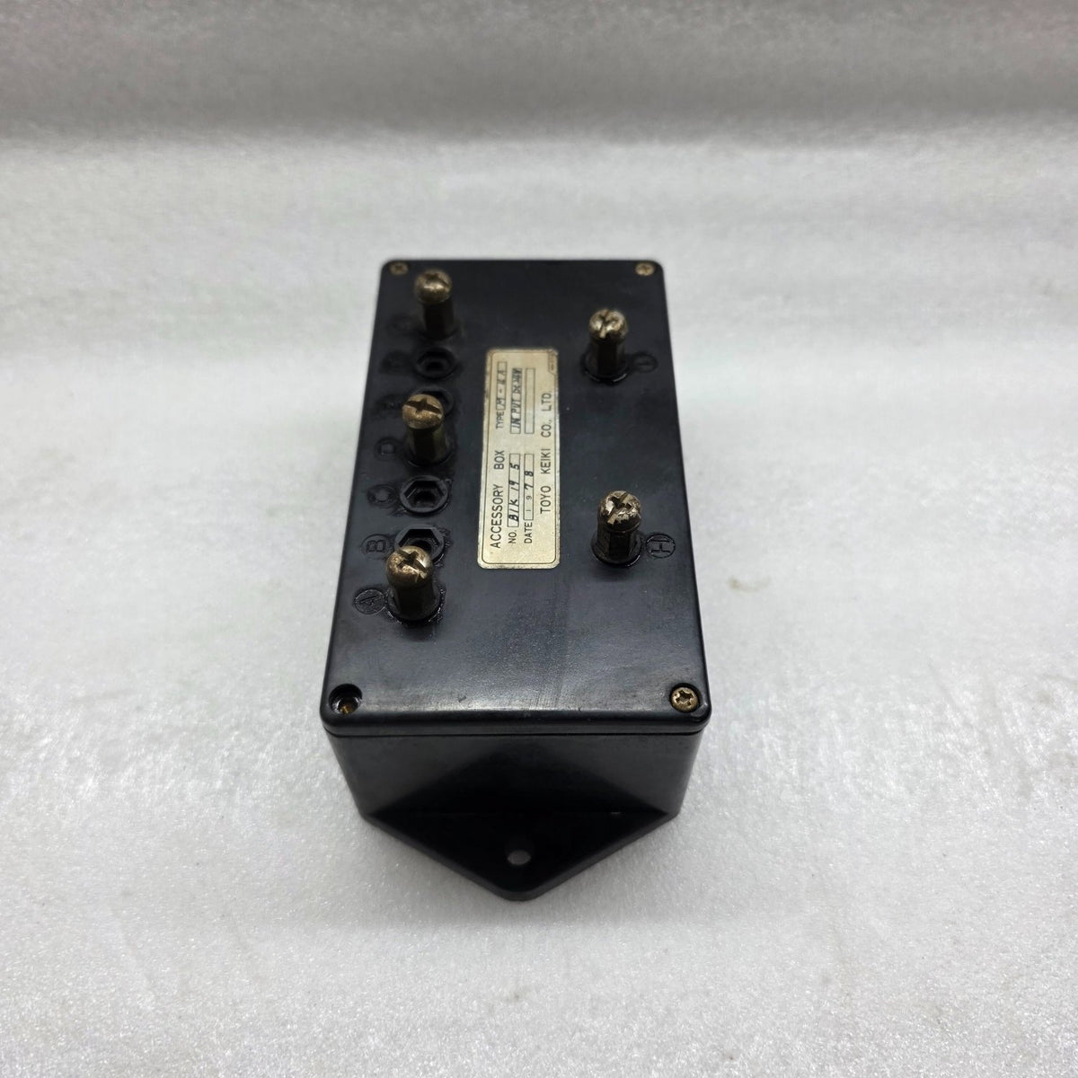 TOYO KEIKI M-4A ACCESSORY BOX 24VDC
