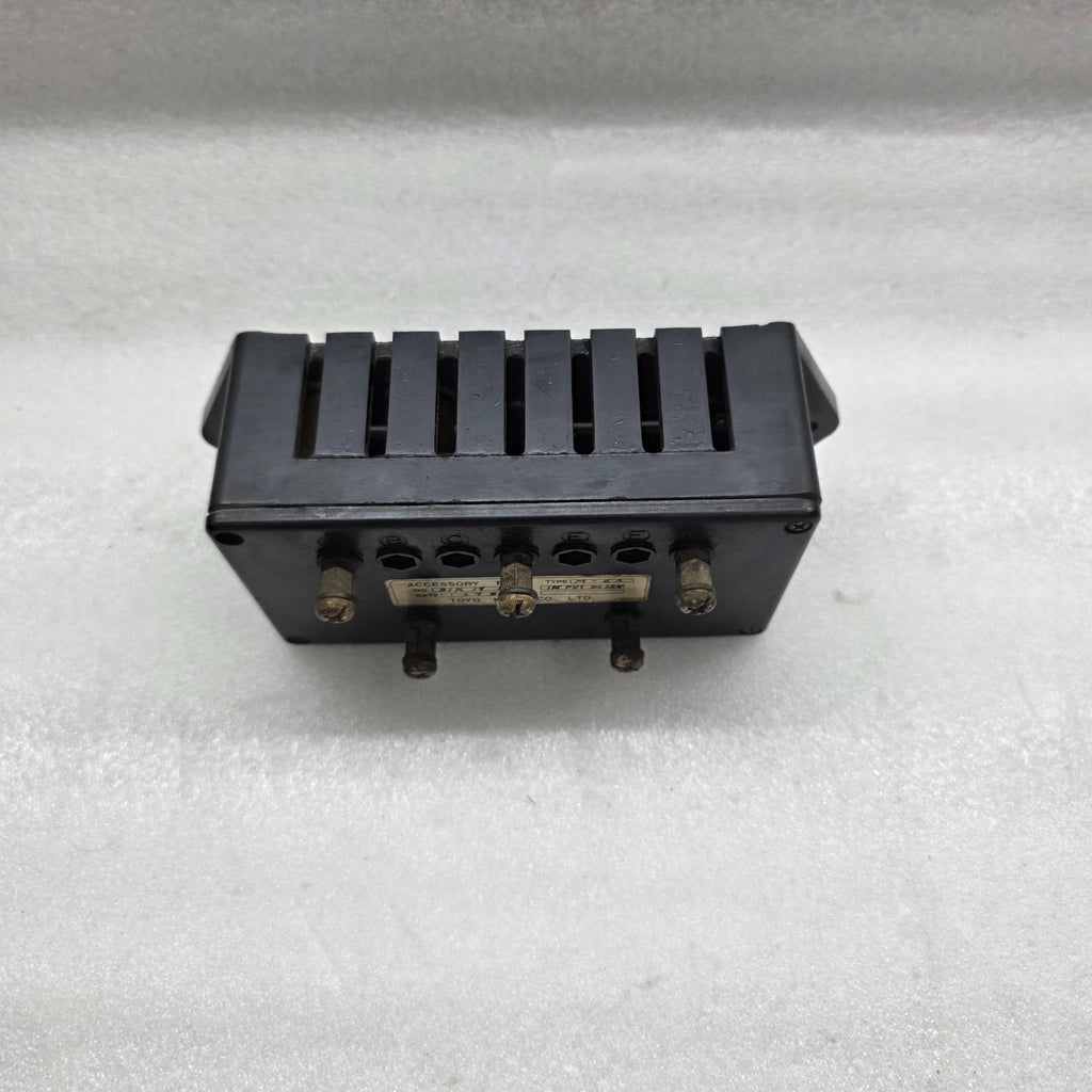 TOYO KEIKI M-4A ACCESSORY BOX 24VDC