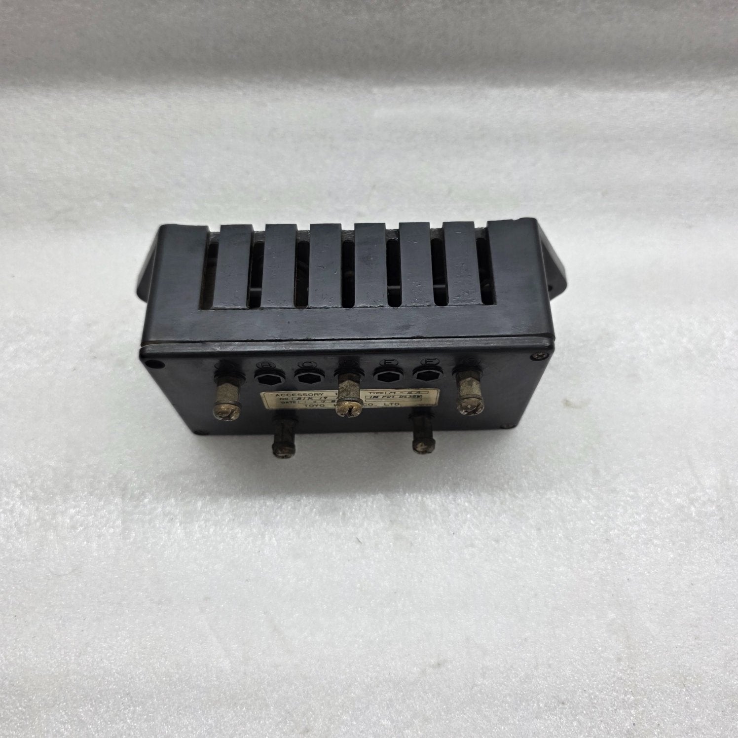TOYO KEIKI M-4A ACCESSORY BOX 24VDC