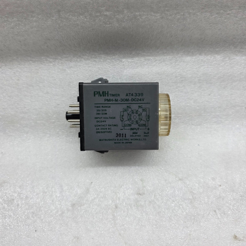 MATSUSHITA ELECTRIC PMH-M-30M-DC24V PMH TIMER AT4339