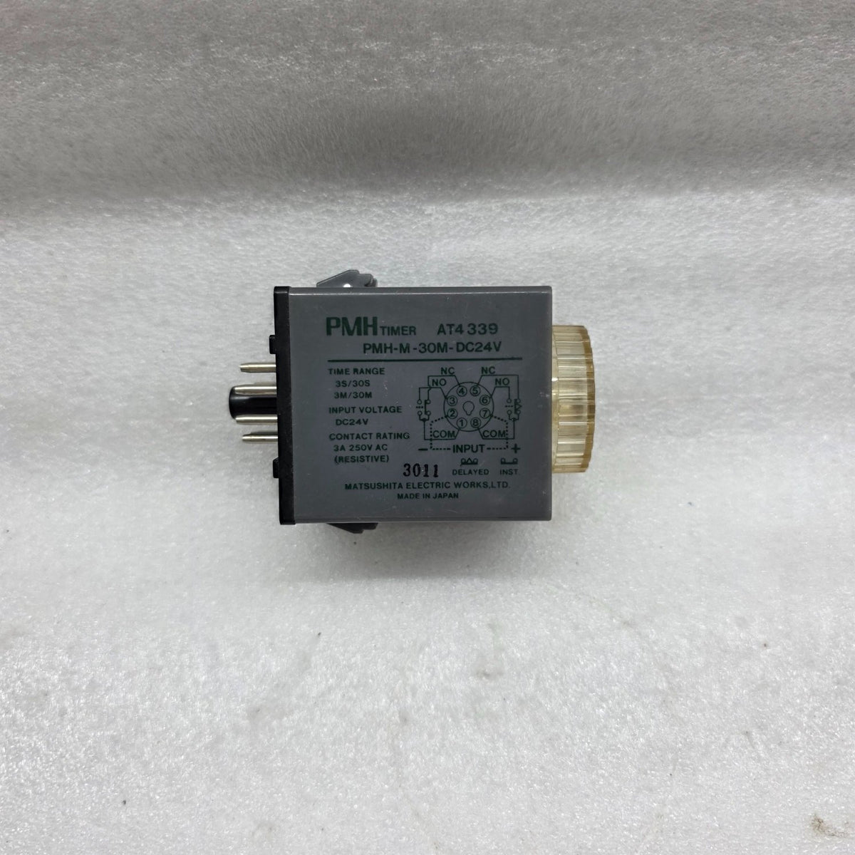 MATSUSHITA ELECTRIC PMH-M-30M-DC24V PMH TIMER AT4339