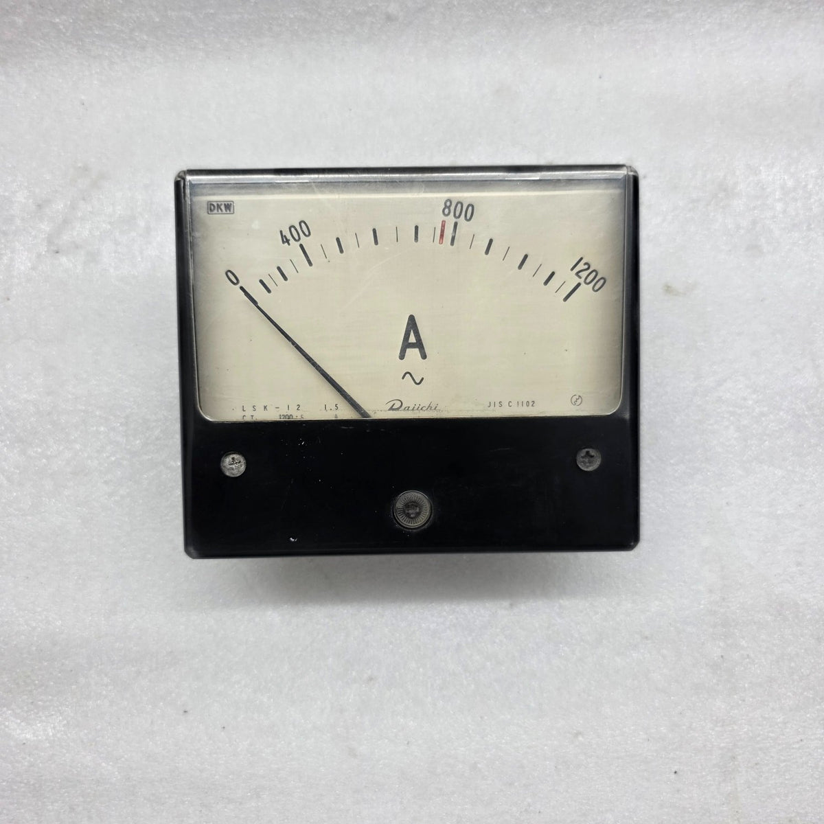 DAIICHI LSK-12 AMMETER CT 1200/5A 0-1200A