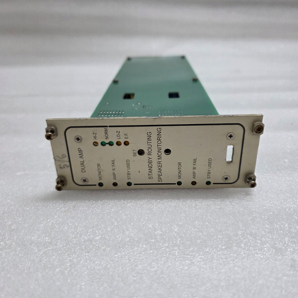 FEDERAL SIGNAL DUAL AMP MODULE DUAL AMPLIFIER 2001939A-01