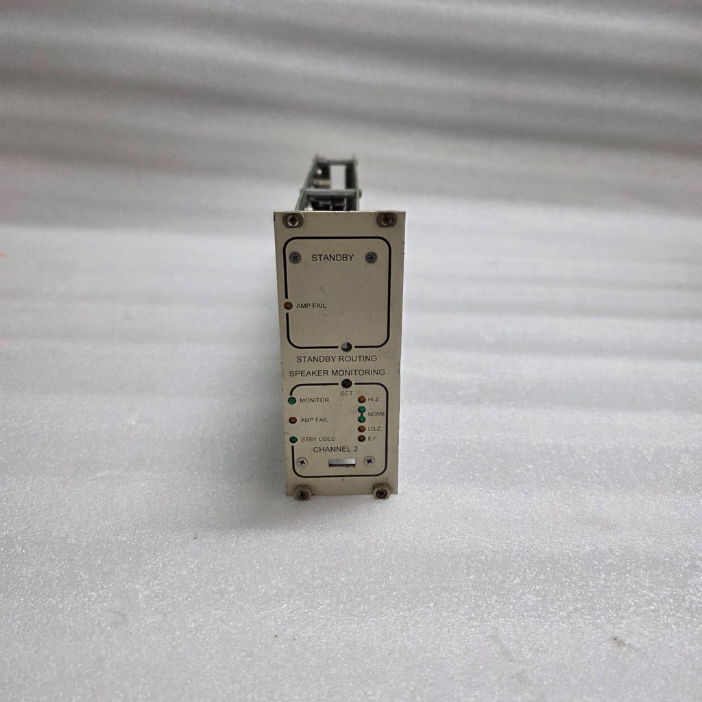FEDERAL SIGNAL 2001939A-02 STANDBY ROUTING SPEAKER MONITORING