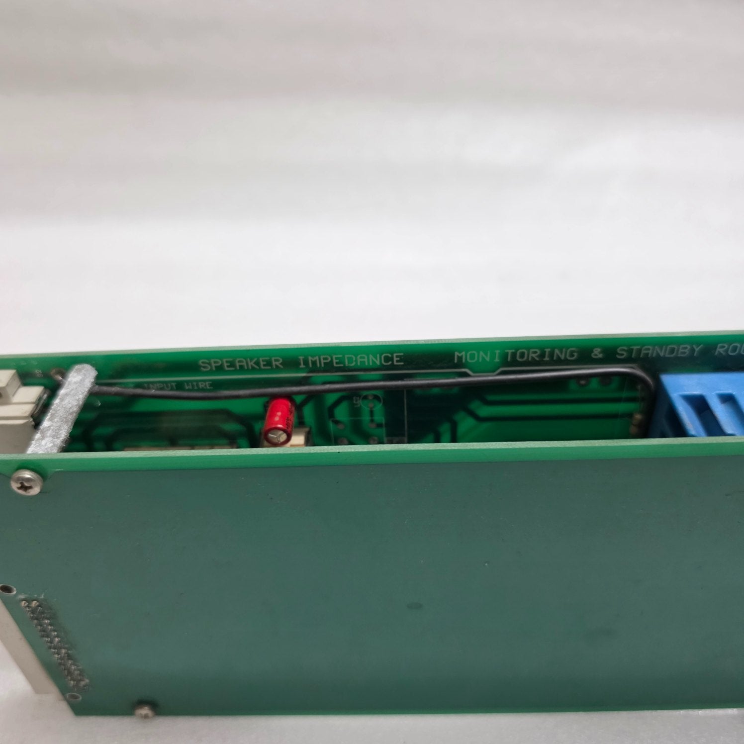 FEDERAL SIGNAL DUAL AMP STANDBY ROUTING SPEAKER MONITORING