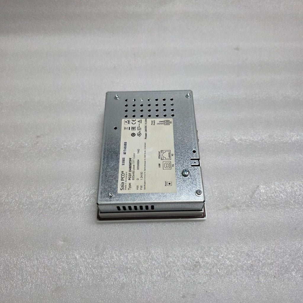 SAIA  PCD7.D450WTPF PROGRAMMABLE WEB PANEL HMI 800 X 480 PIXEL TFT COLOR
