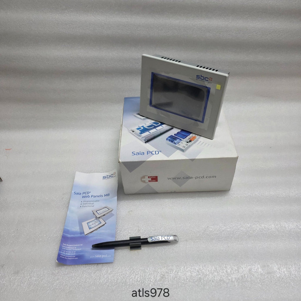 SAIA  PCD7.D450WTPF PROGRAMMABLE WEB PANEL HMI 800 X 480 PIXEL TFT COLOR