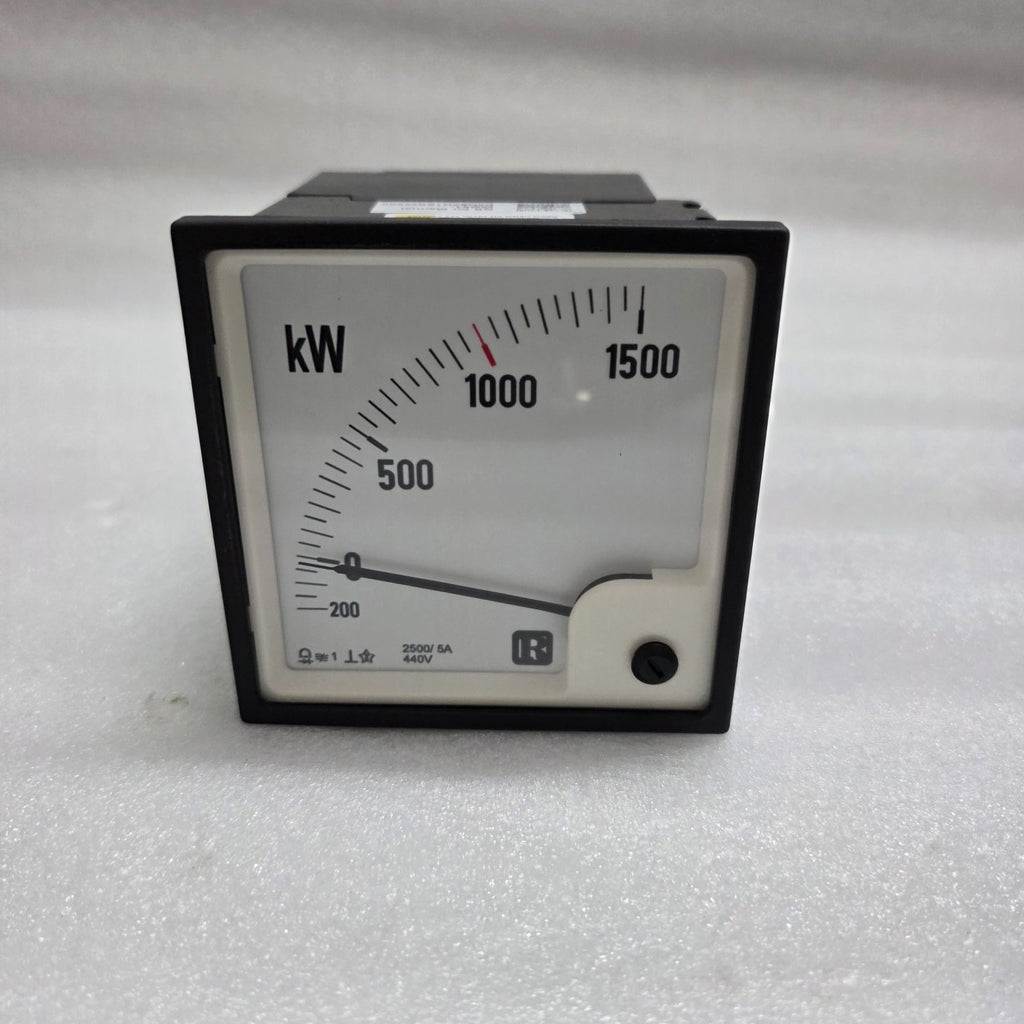 RISHABH WQ91-D5NS2N1ERW500 KILO WATT POWER METER 440V 2500/5A