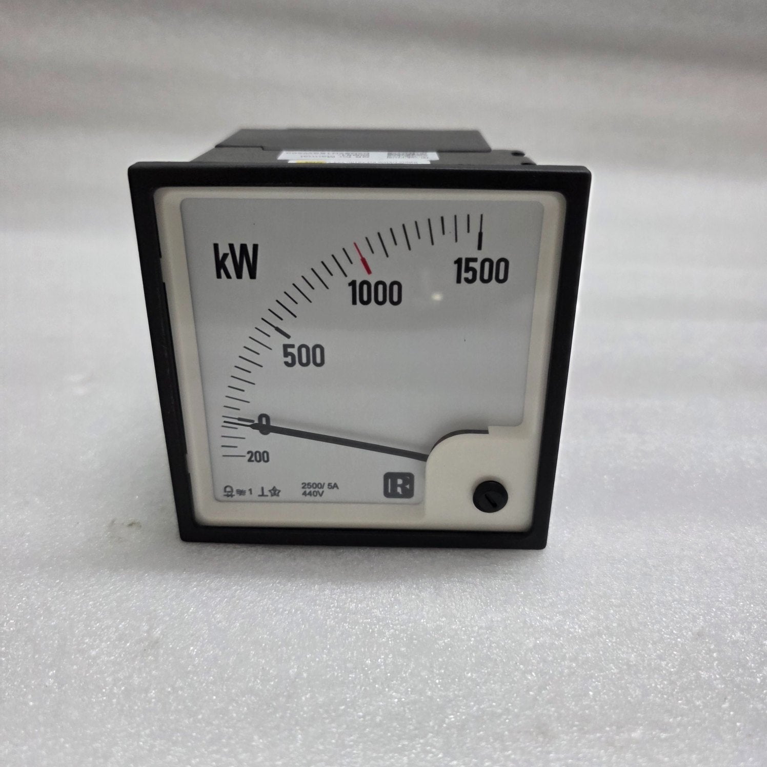 RISHABH WQ91-D5NS2N1ERW500 KILO WATT POWER METER 440V 2500/5A