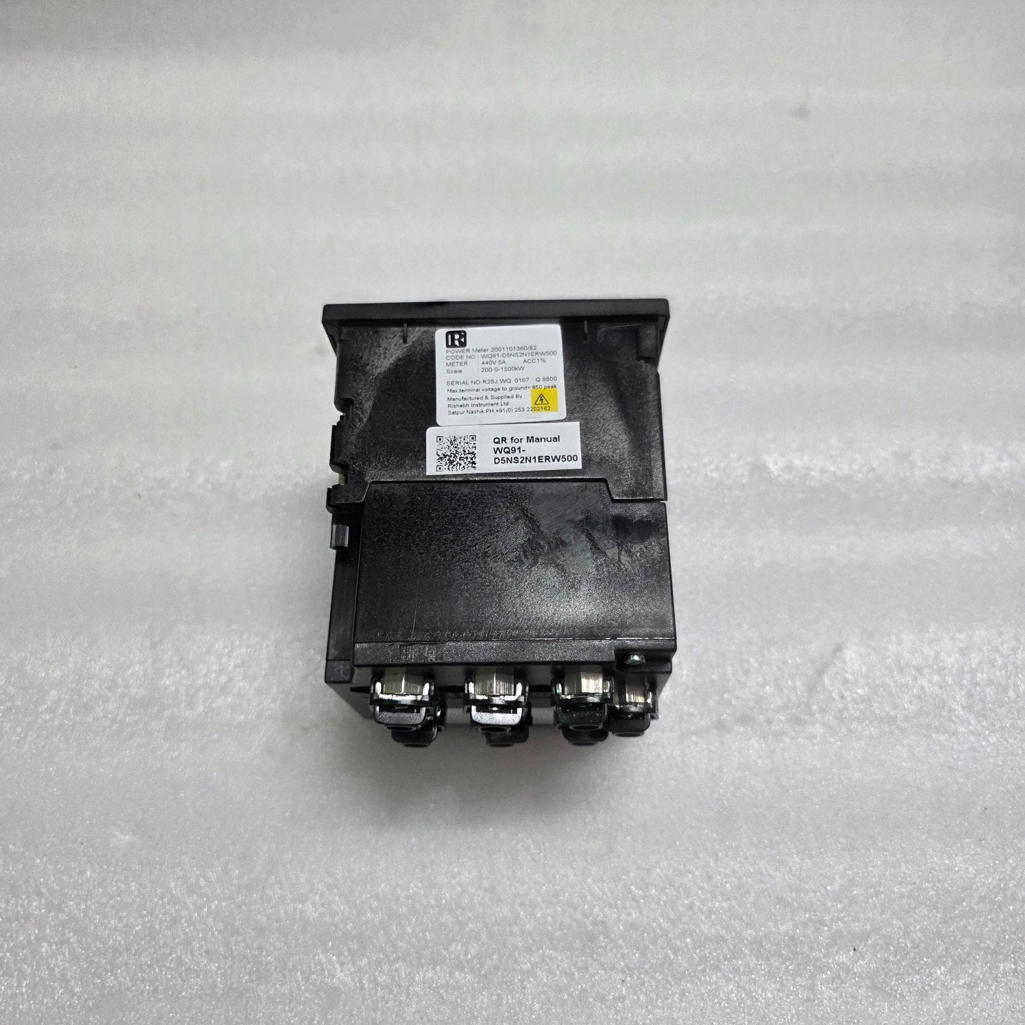 RISHABH WQ91-D5NS2N1ERW500 KILO WATT POWER METER 440V 2500/5A