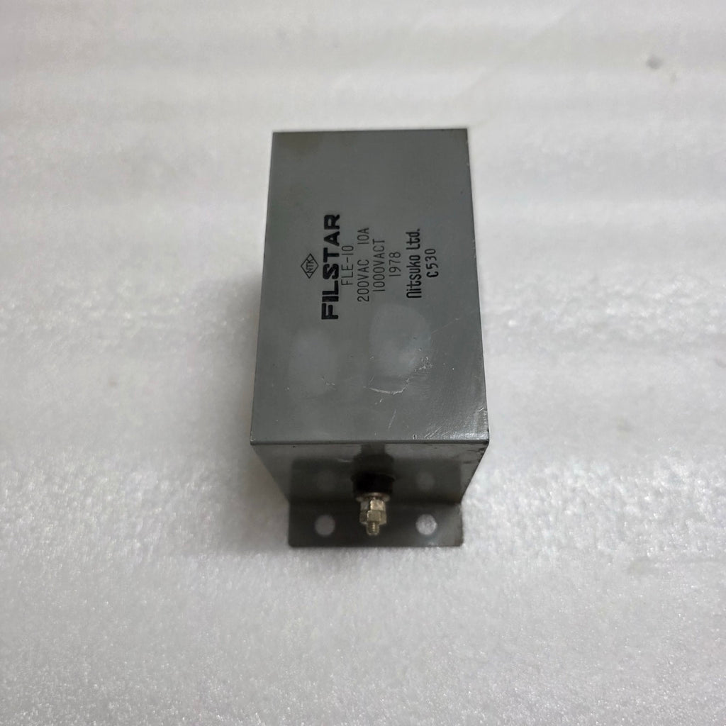 NITSUKO FLE-10 FILSTAR EMI/RFI POWER LINE FILTER 200VAC 10A