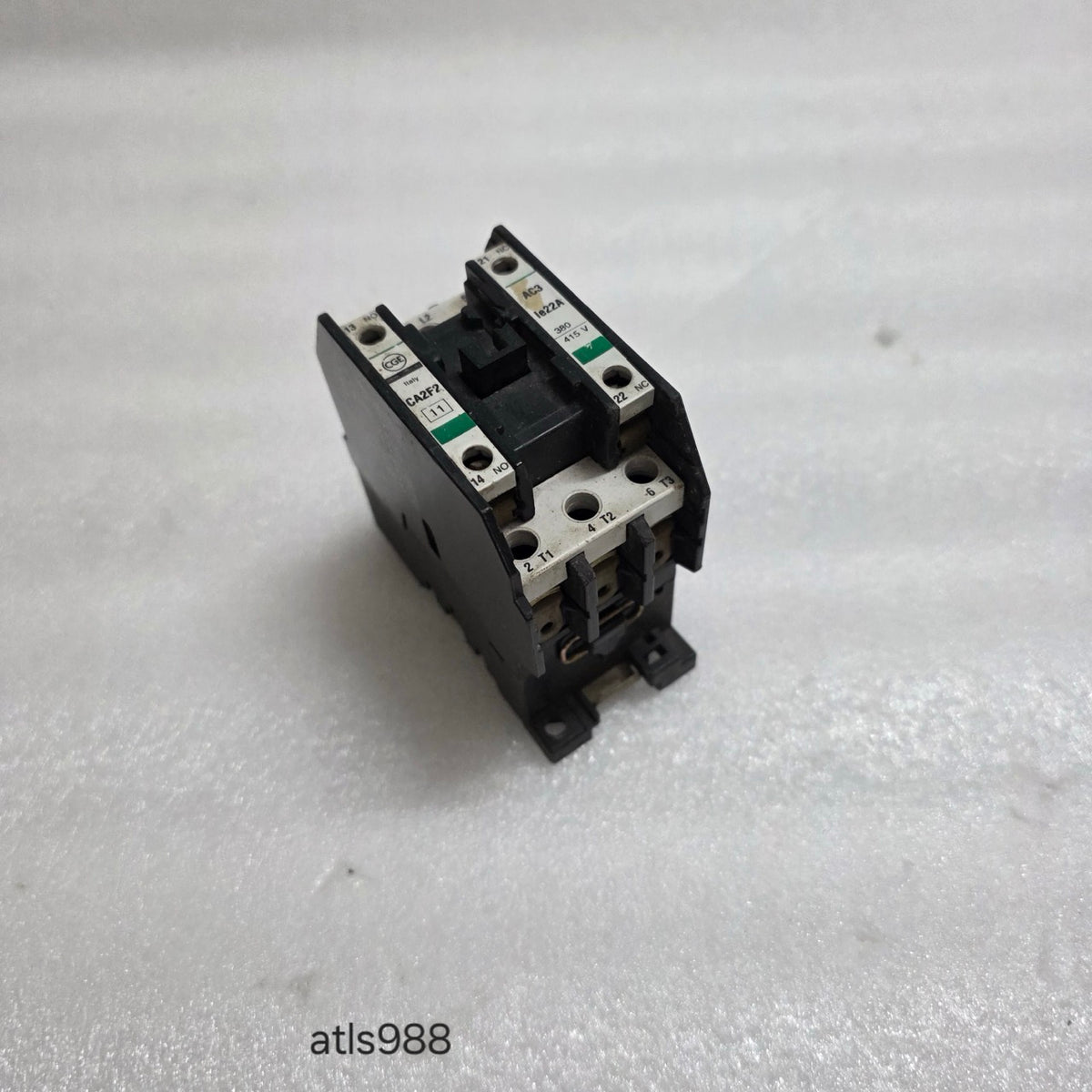 CGE CA2F2 MAGNETIC CONTACTOR 22A COIL VOLTAGE 380-440V