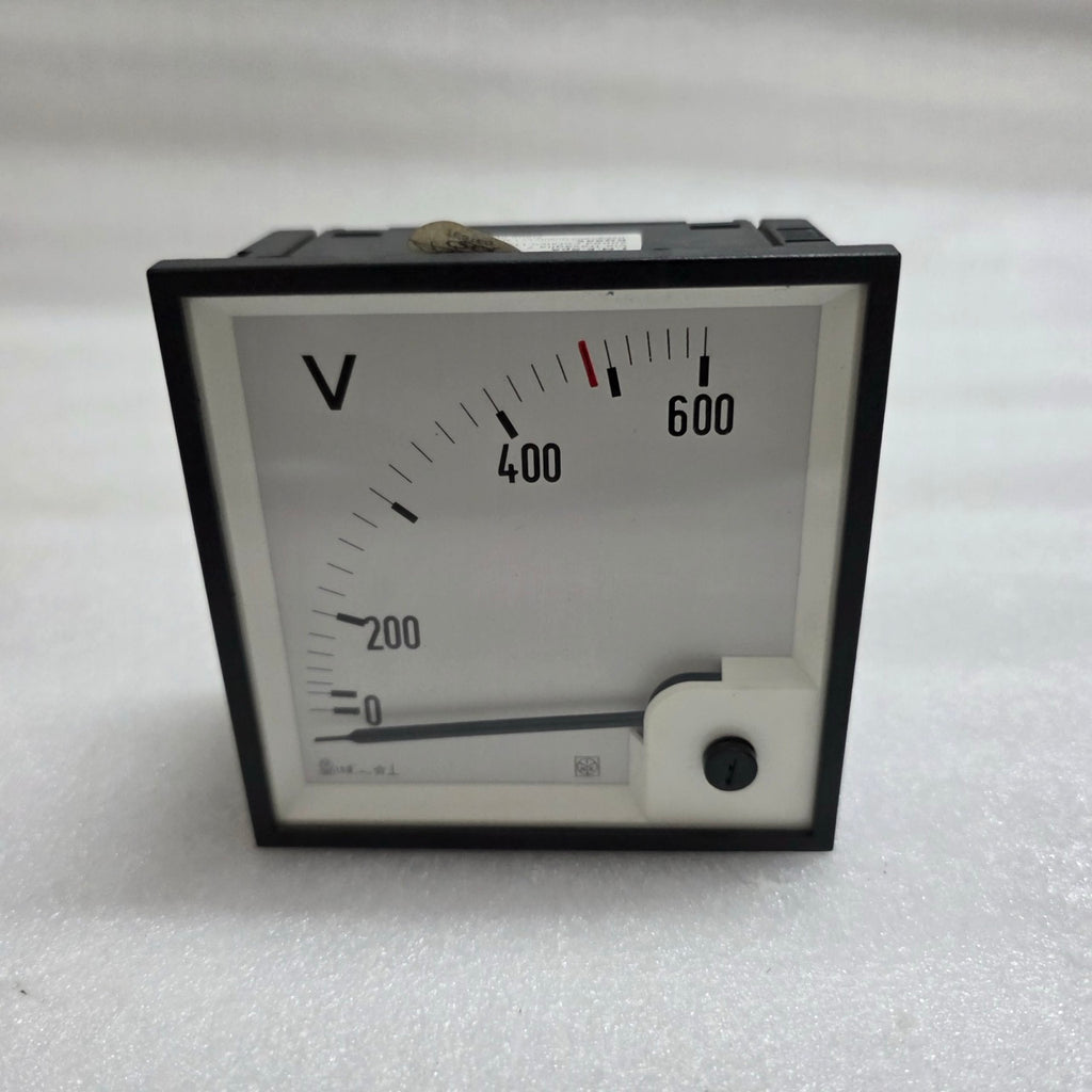 IME RQ96E Analog AC Voltmeter Panel Meter 0 to 600 VAC