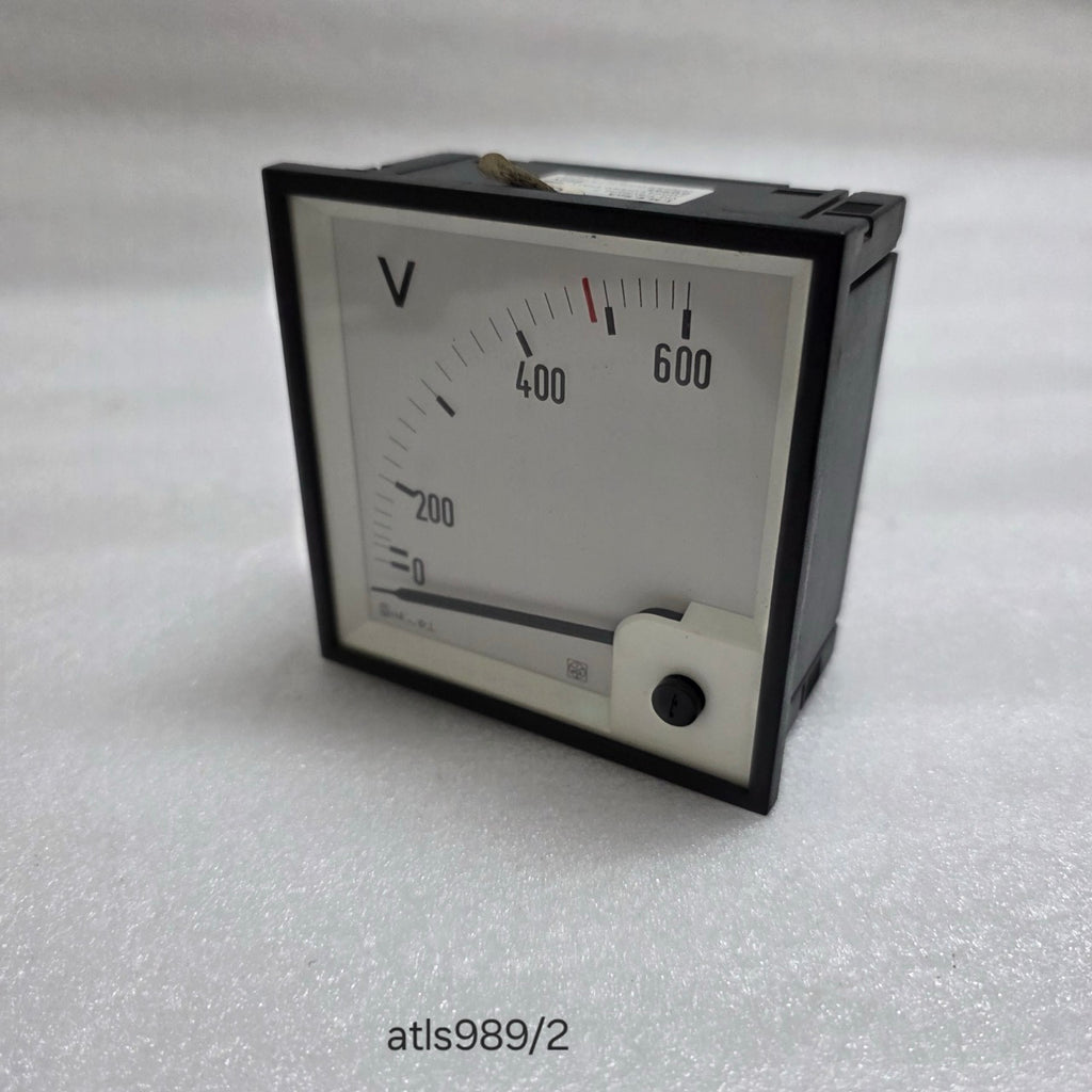 IME RQ96E Analog AC Voltmeter Panel Meter 0 to 600 VAC