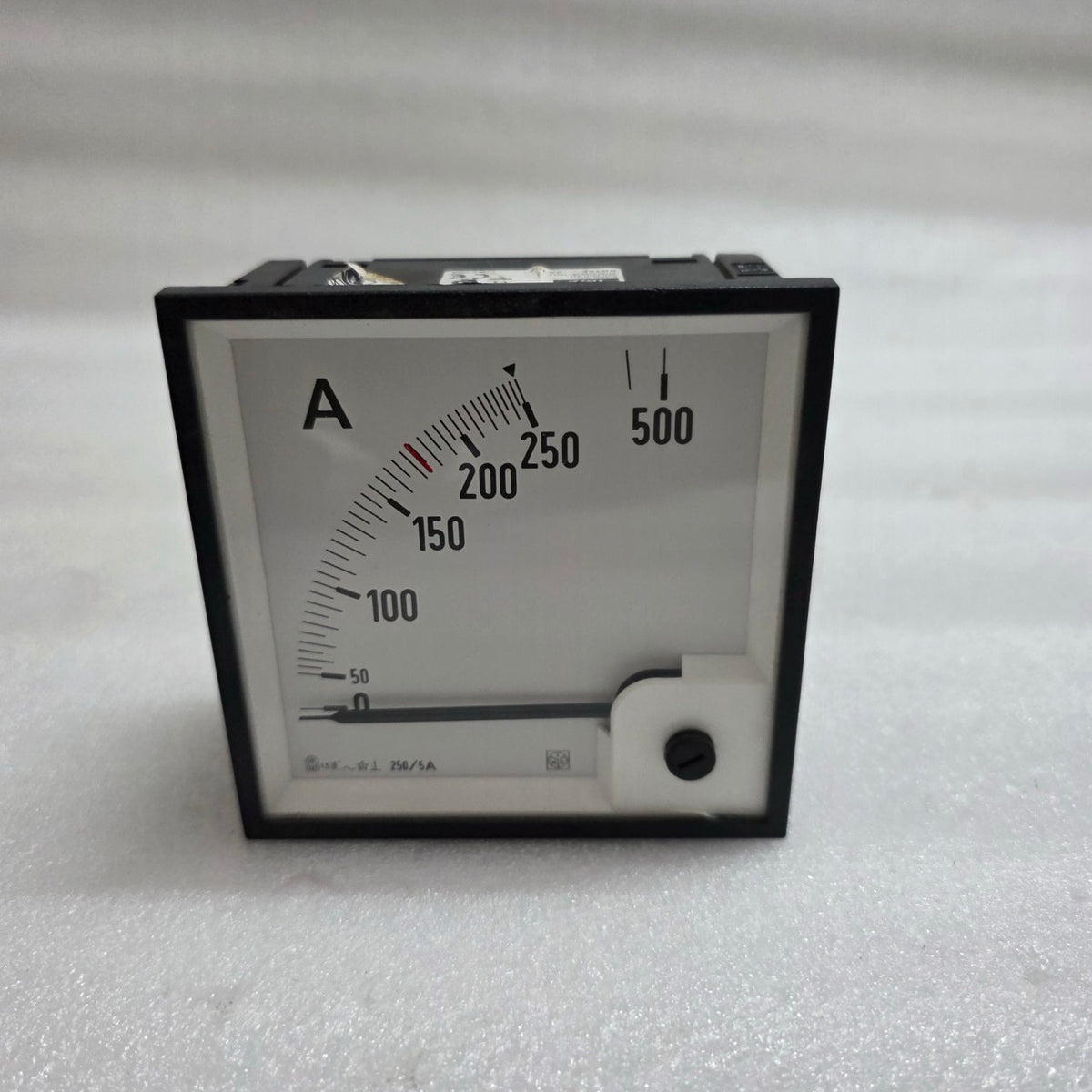 IME RQ96E ANALOGUE AMMETER 96MM X 96MM 0-500A