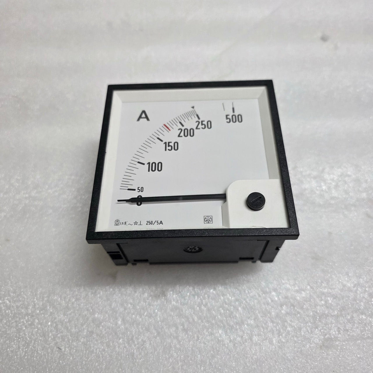 IME RQ96E ANALOGUE AMMETER 96MM X 96MM 0-500A