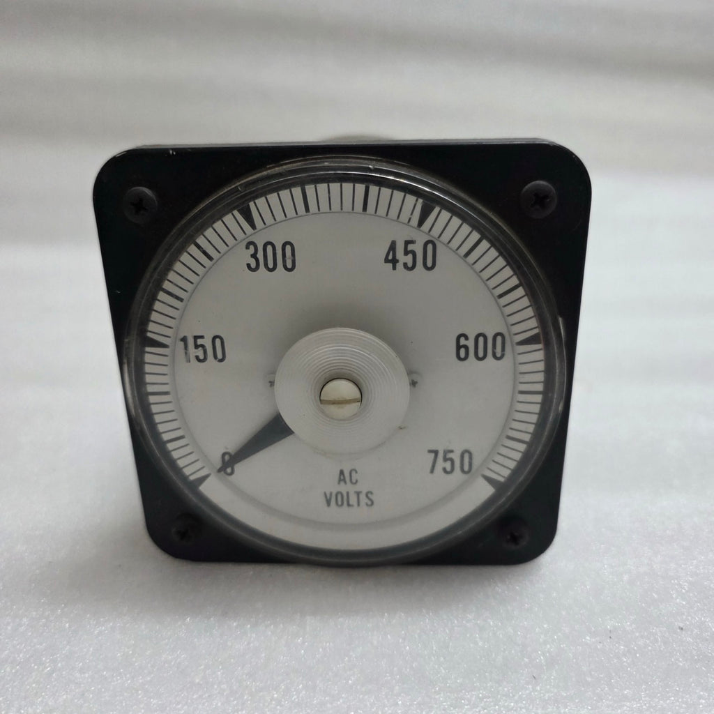 GENERAL ELECTRIC (GE) / YOKOGAWA 103431LSZZ ANALOG AC VOLTMETER (PANEL METER) AB