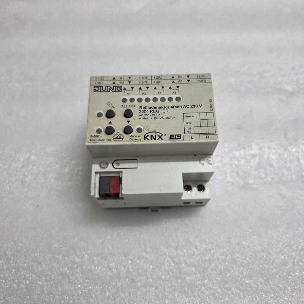 ALBRECHT JUNG 2504 REGHER KNX SHUTTER ACTUATOR