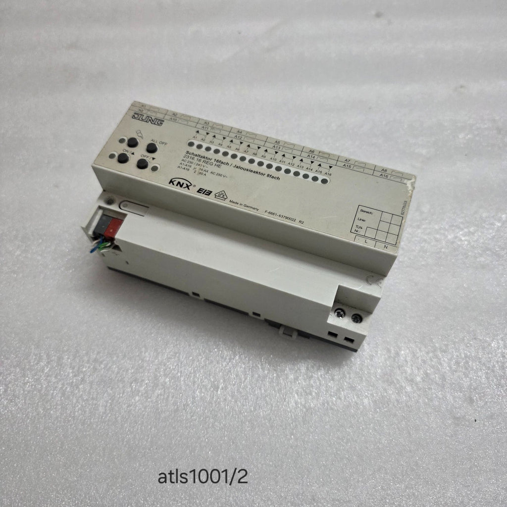 ALBRECHT JUNG 2316.16 REG HE KNX SWITCH/BLIND ACTUATOR