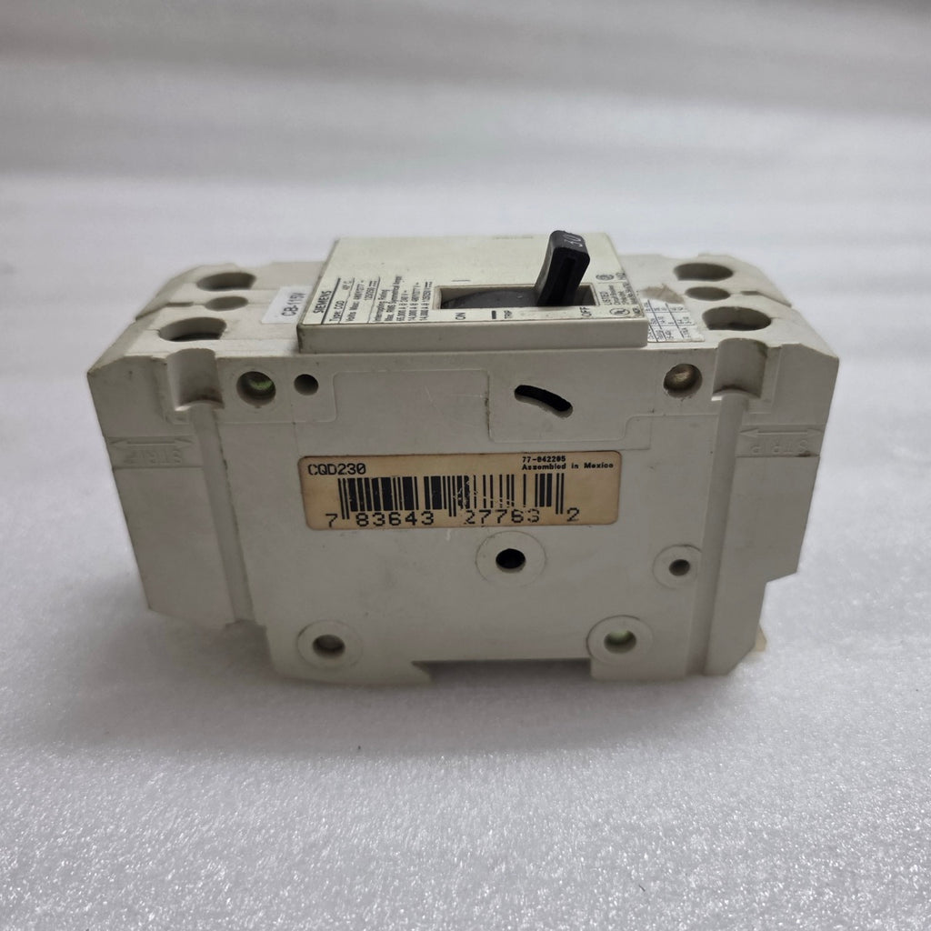 SIEMENS CQD230 MOLDED CASE CIRCUIT BREAKER 30A