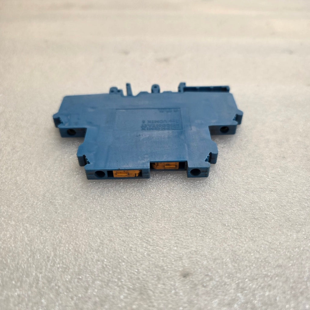 PHOENIX CONTACT UDMTK-5 DOUBLE-LEVEL DIN RAIL TERMINAL BLOCK 800V 16A BLUE