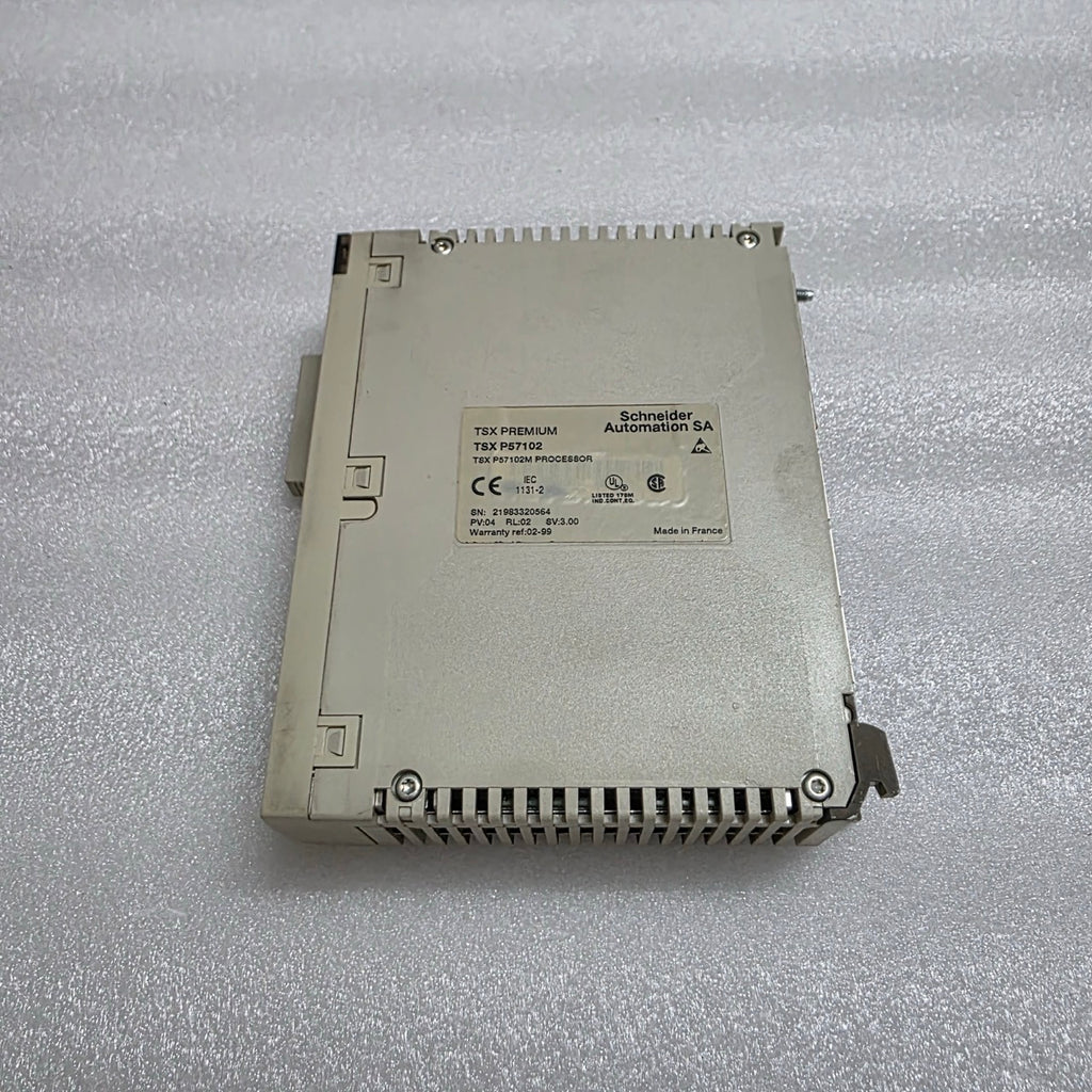 TSXP57102 MODICON PREMIUM PLC PROCESSOR MODULE (CPU)