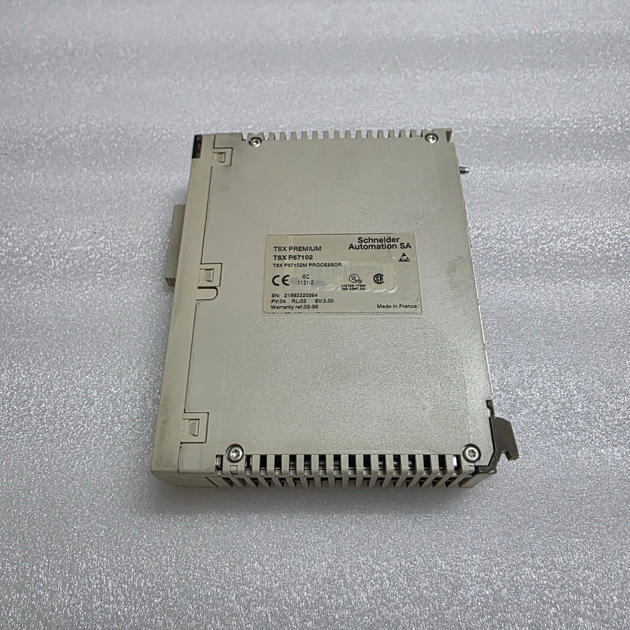TSXP57102 MODICON PREMIUM PLC PROCESSOR MODULE (CPU)