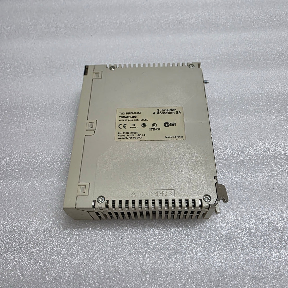 TSXAEY420 ANALOG INPUT MODULE