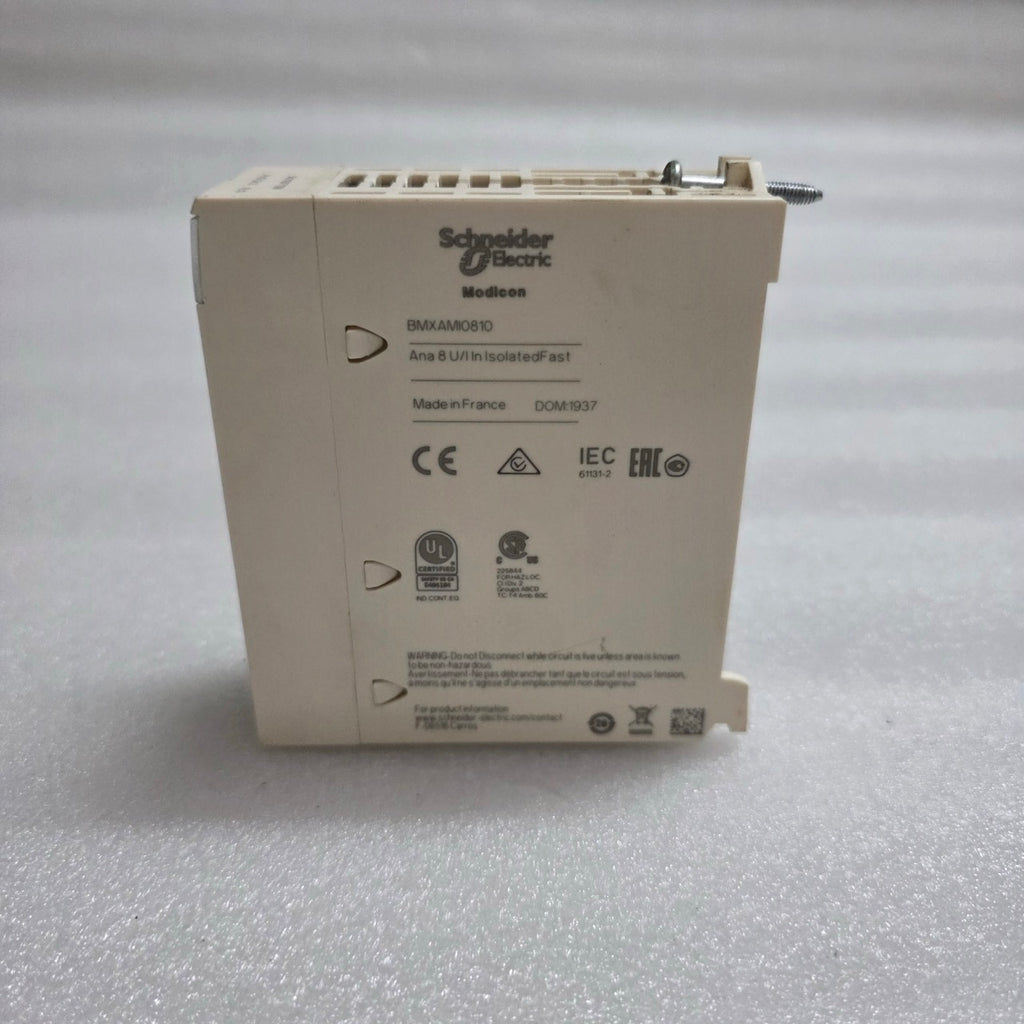 BMXAMI0810 MODICON X80 ANALOG INPUT MODULE