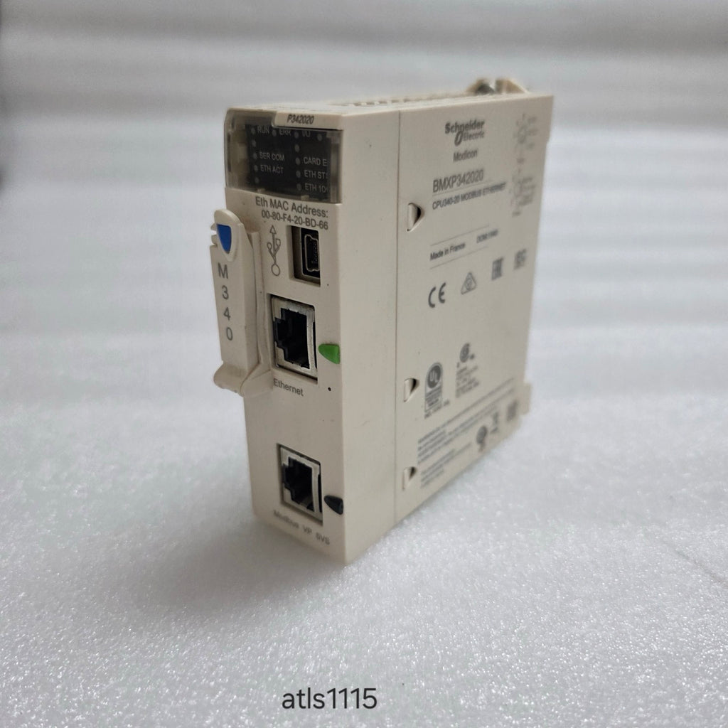 S ELECTRIC MODICON BMXP342020 PLC CPU 340-20 PROCESSOR MODULE