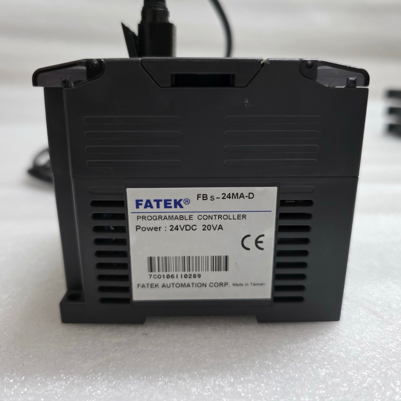 FATEK FBS-24MA-D PROGRAMMABLE LOGIC CONTROLLER 24VDC