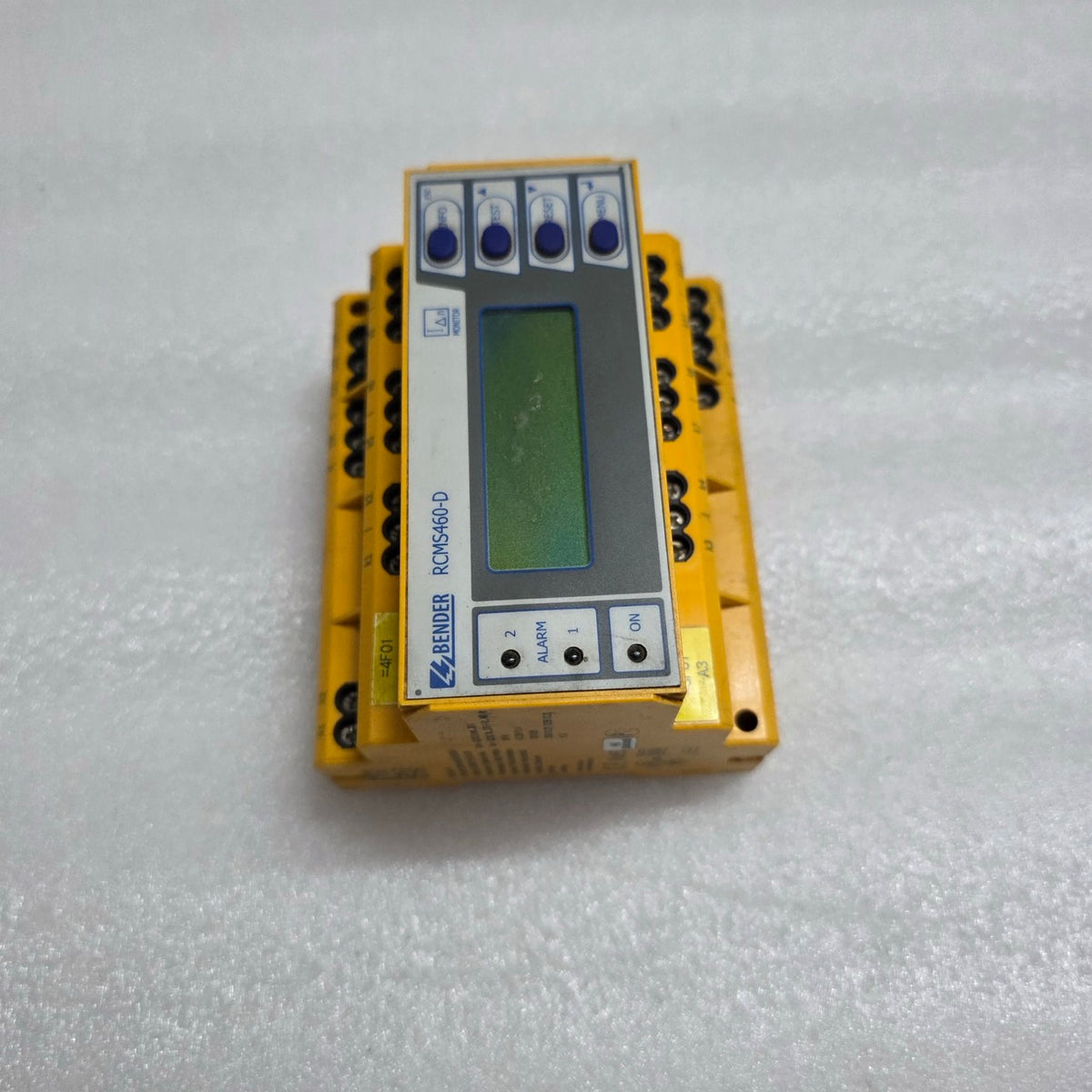 BENDER RCMS460-D-2 MULTI-CHANNEL DIFFERENTIAL/RESIDUAL CURRENT EVALUATOR B940530