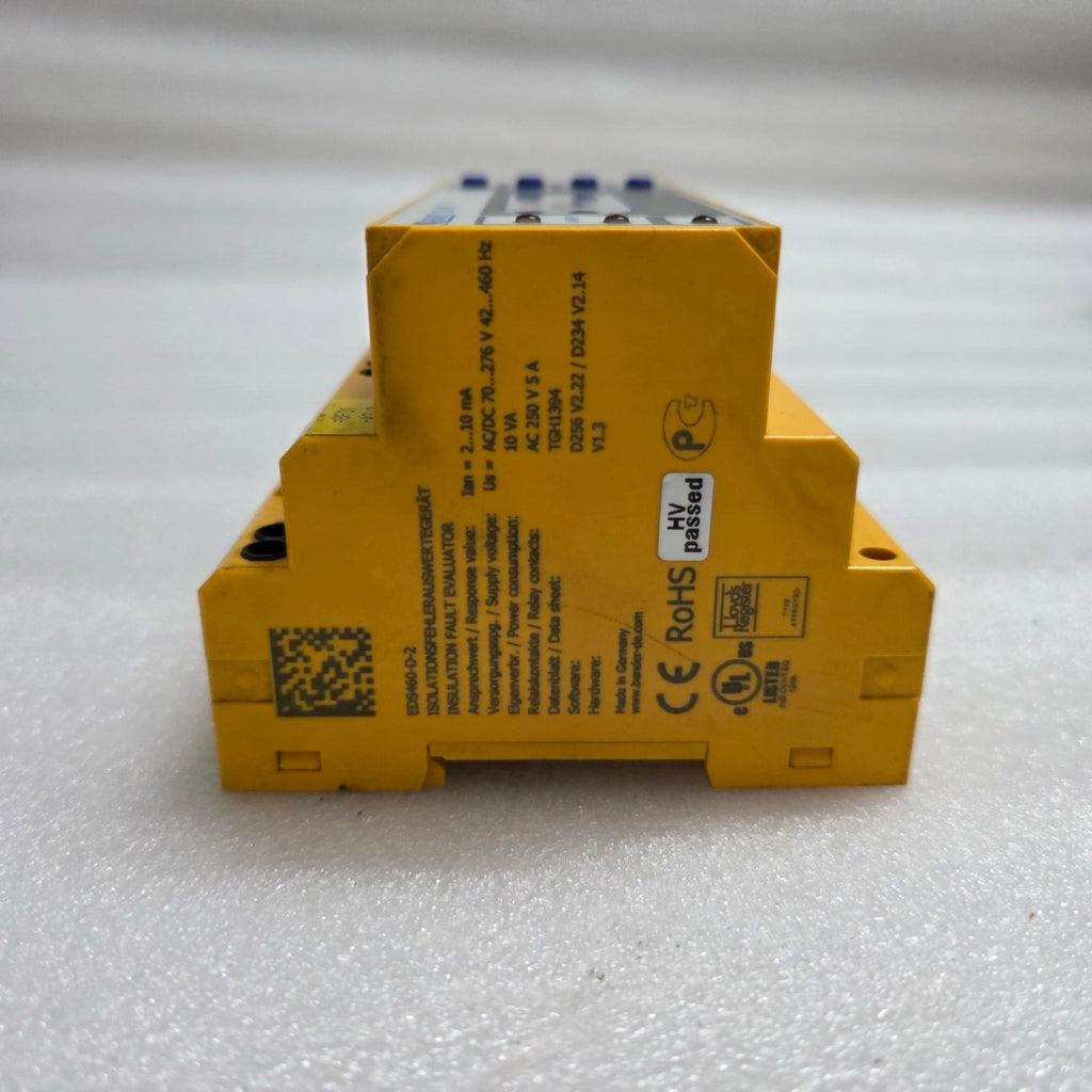 BENDER EDS460-D-2 INSULATION FAULT EVALUATOR (IFE) AC/DC 70–276 V