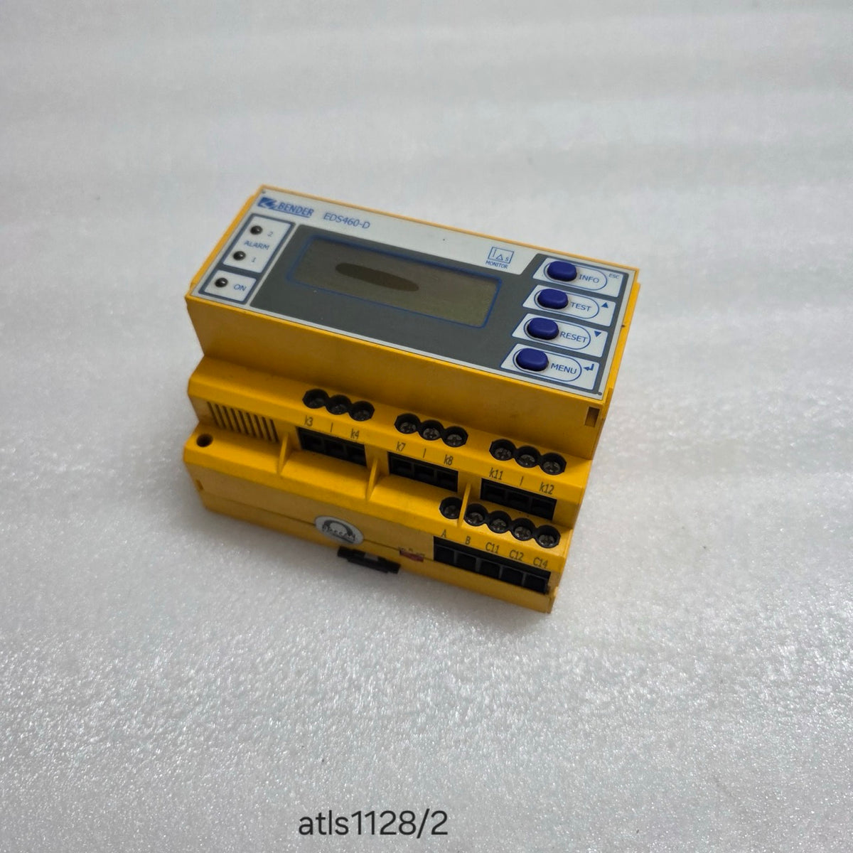 BENDER EDS460-D-2 INSULATION FAULT EVALUATOR (IFE) AC/DC 70–276 V