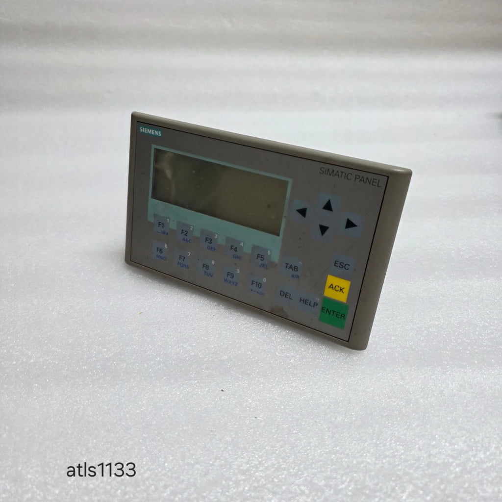 SIEMENS AG KP300 BASIC MONO 6AV6 647-0AH11-3AX0 BASIC PANEL KEY OPERATION HMI 24