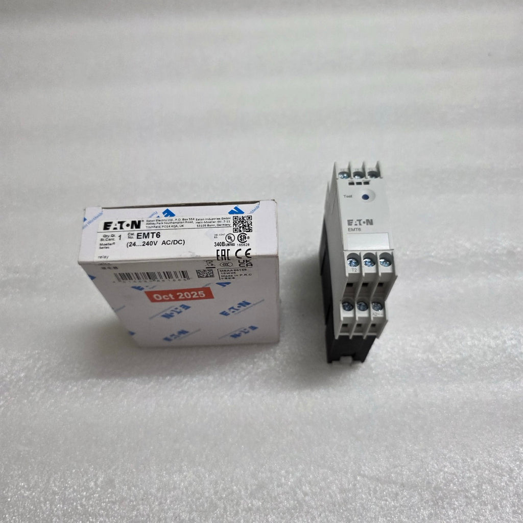 EATON EMT6 THERMISTOR OVERLOAD RELAY 066166 24-240V AC/DC
