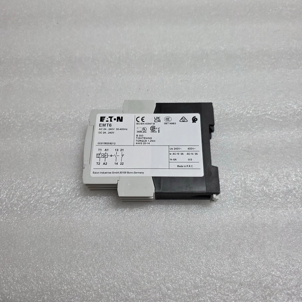 EATON EMT6 THERMISTOR OVERLOAD RELAY 066166 24-240V AC/DC