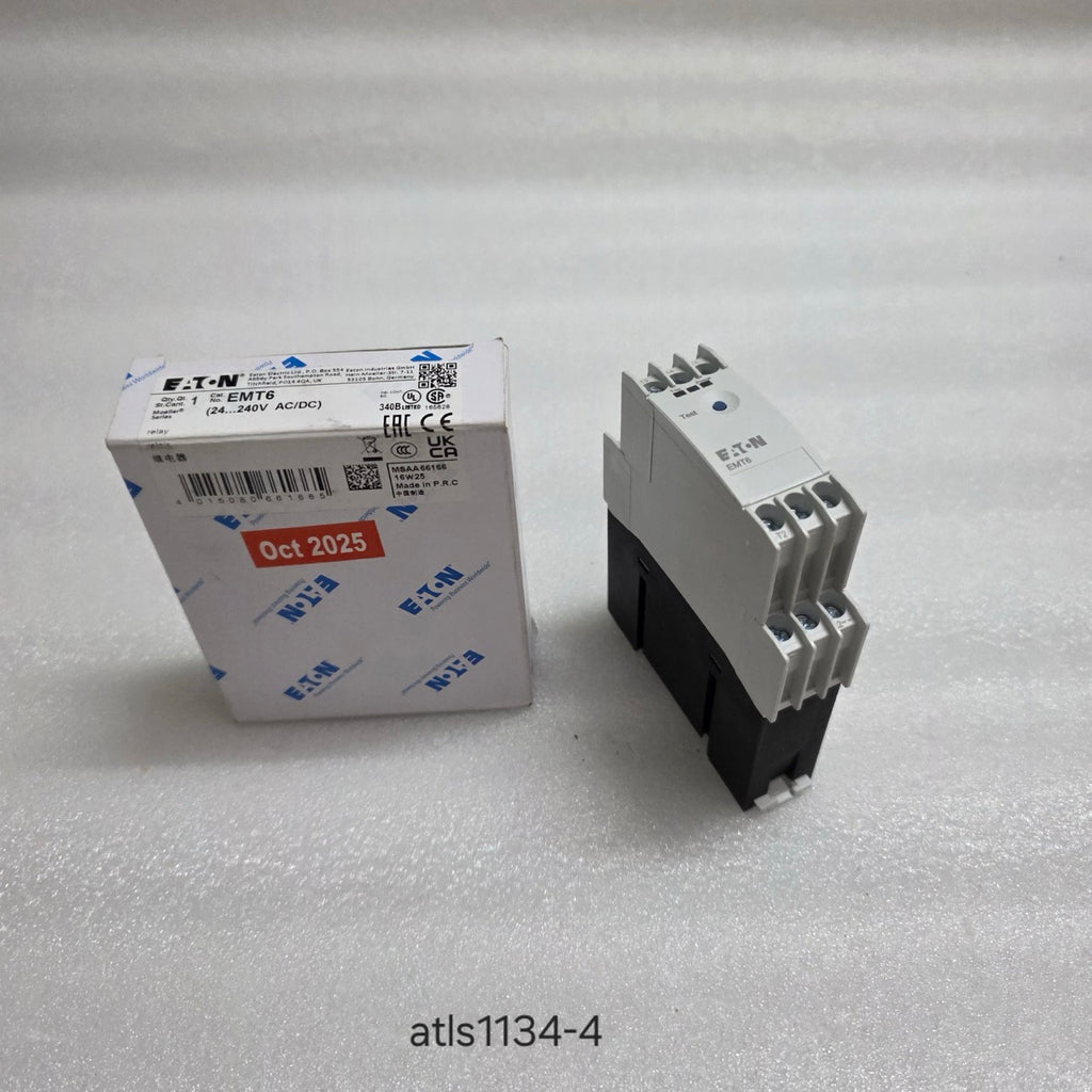 EATON EMT6 THERMISTOR OVERLOAD RELAY 066166 24-240V AC/DC