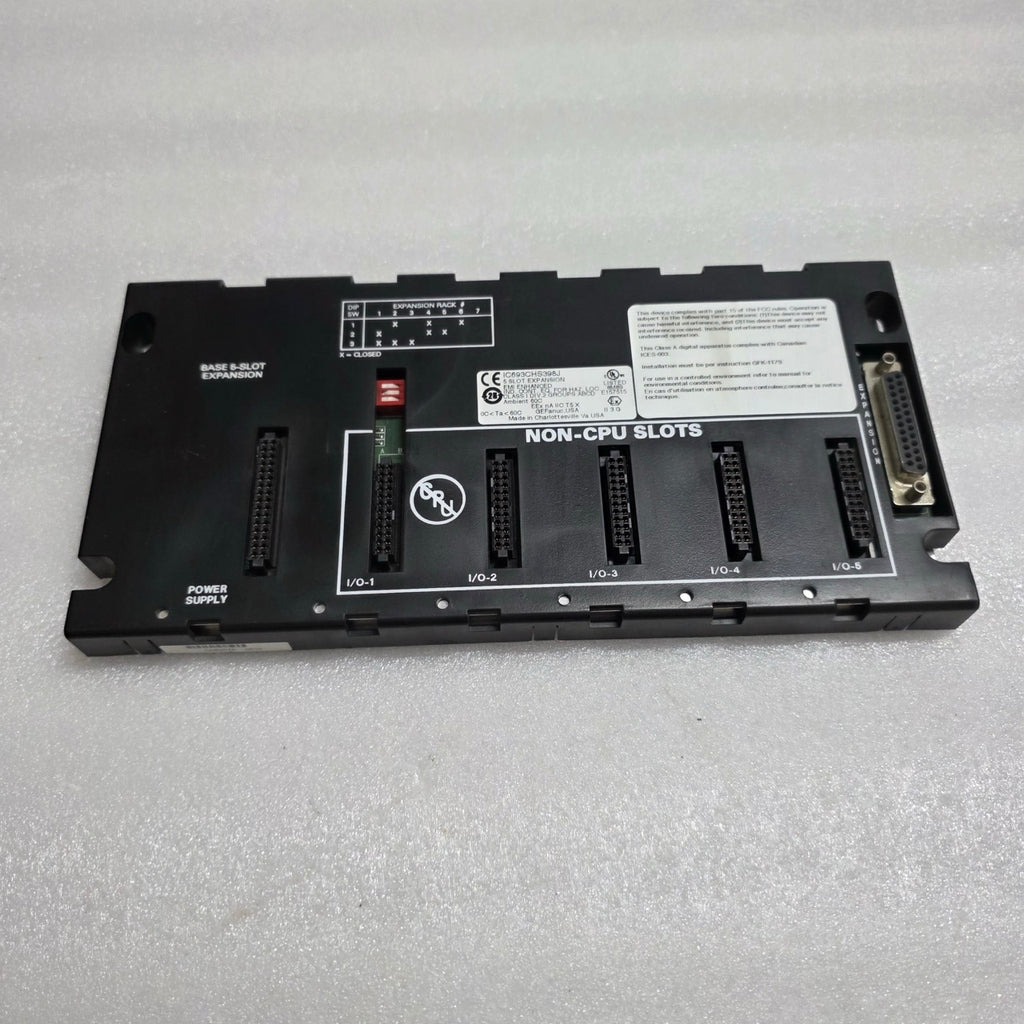 GE FANUC IC693CHS398J I/O EXPANSION BASEPLATE / BACKPLANE