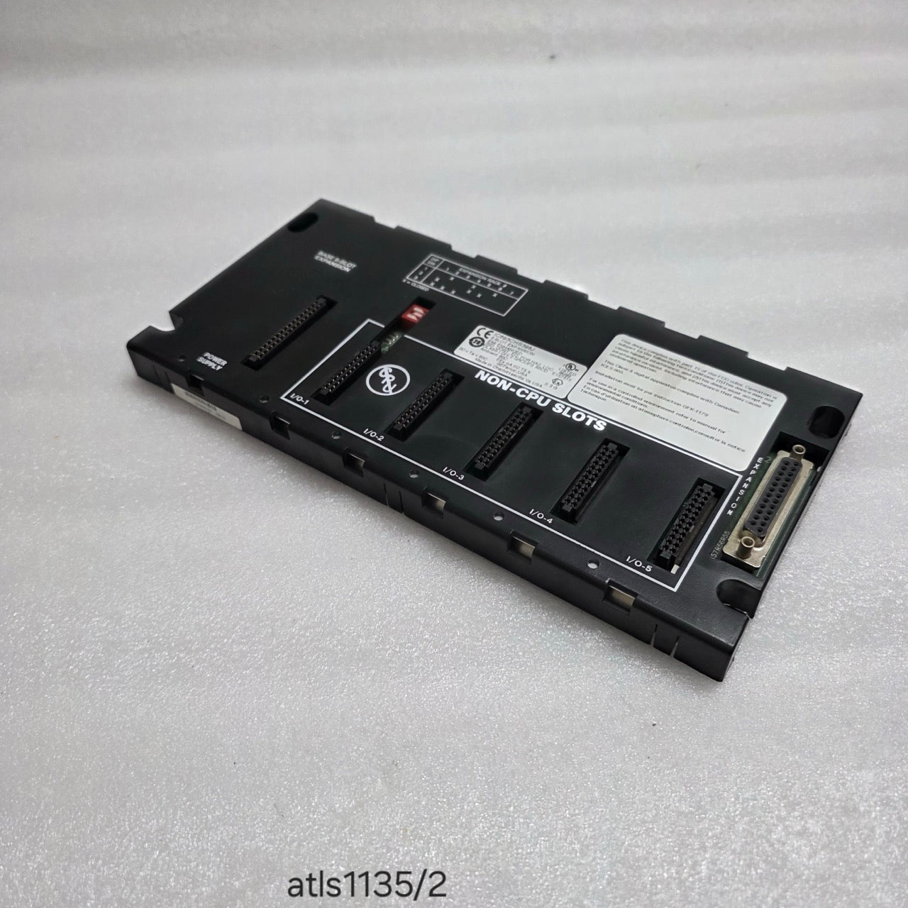 GE FANUC IC693CHS398J I/O EXPANSION BASEPLATE / BACKPLANE