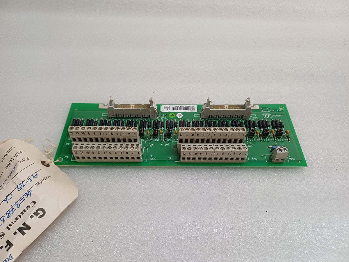 ABB DSTA-002B ANALOG SIGNAL TERMINATION BOARD 3BSE018317R1 YWP-EF 3BSC980002R525