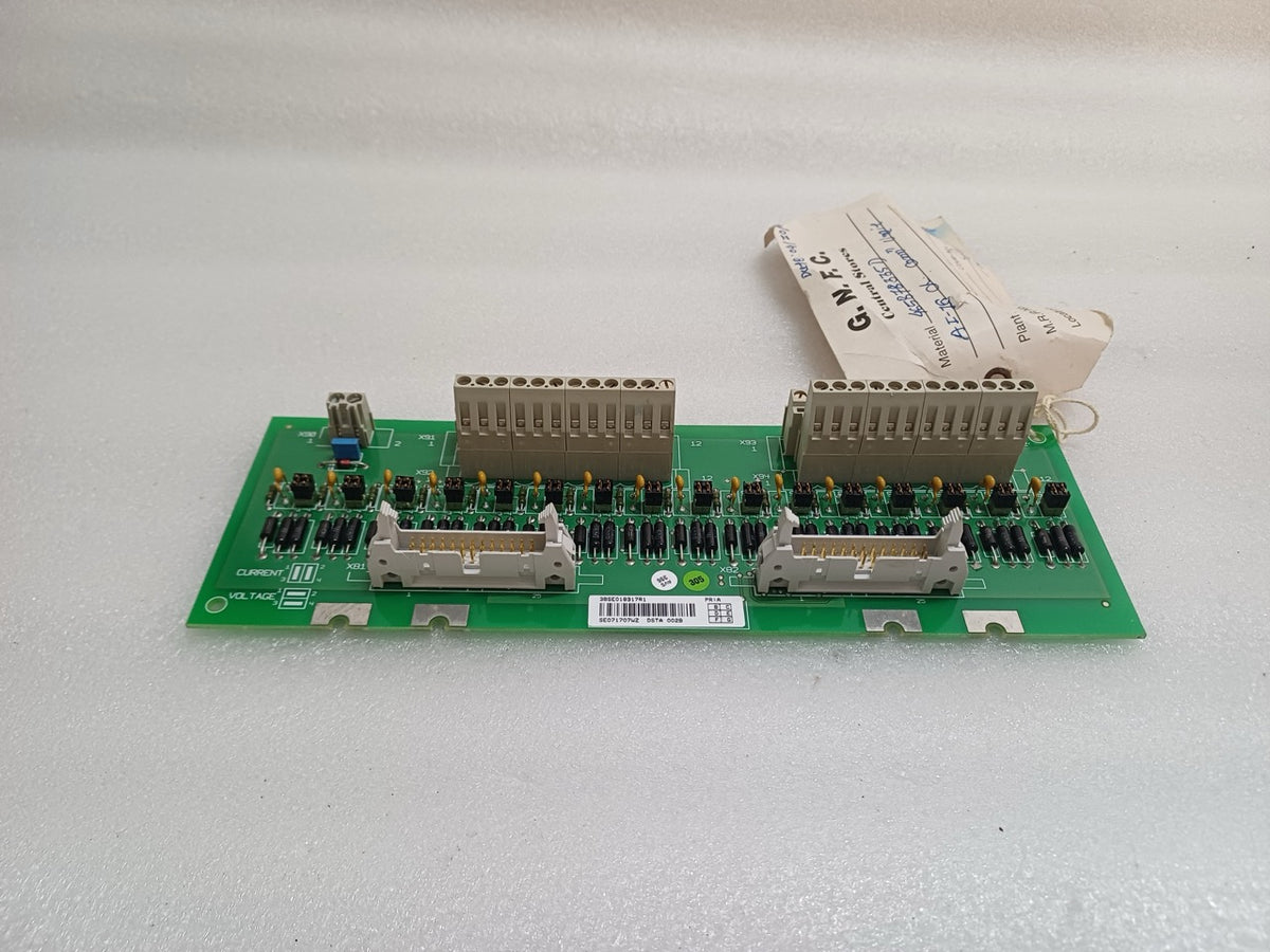 ABB DSTA-002B ANALOG SIGNAL TERMINATION BOARD 3BSE018317R1 YWP-EF 3BSC980002R525