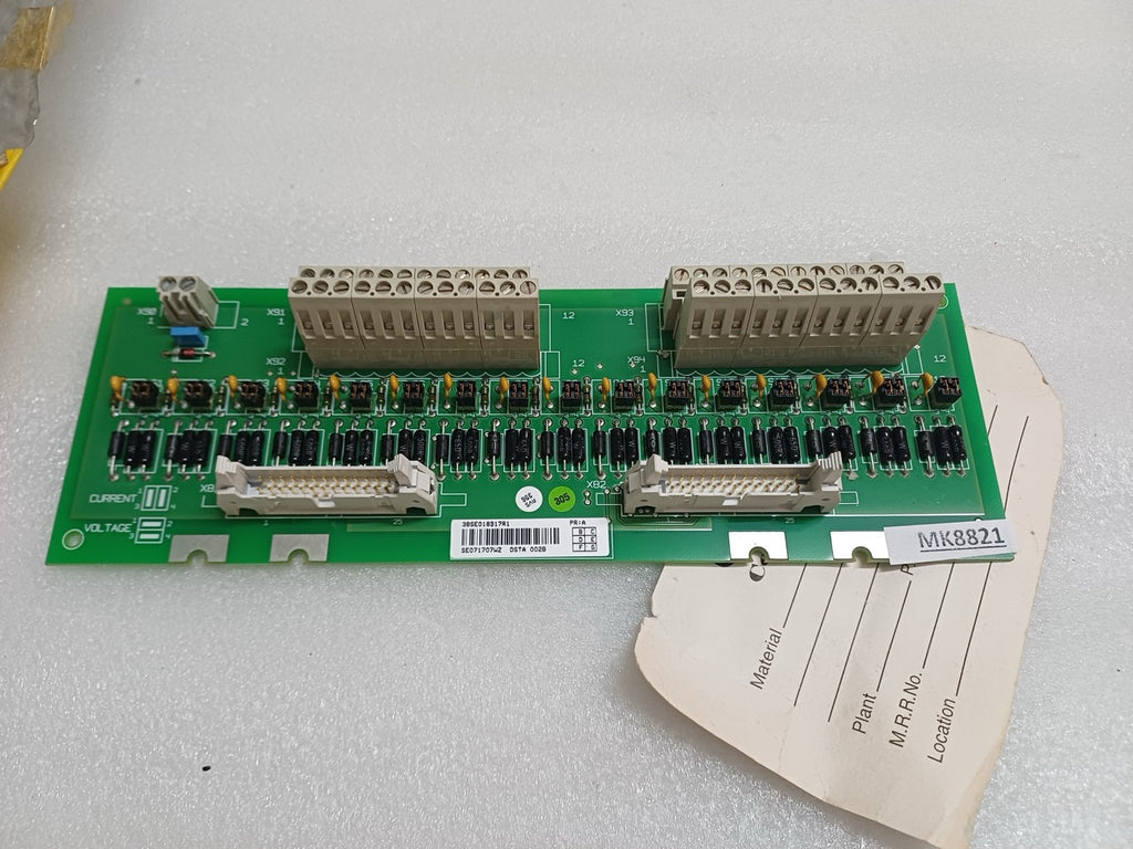 ABB DSTA-002B ANALOG SIGNAL TERMINATION BOARD 3BSE018317R1 YWP-EF 3BSC980002R525