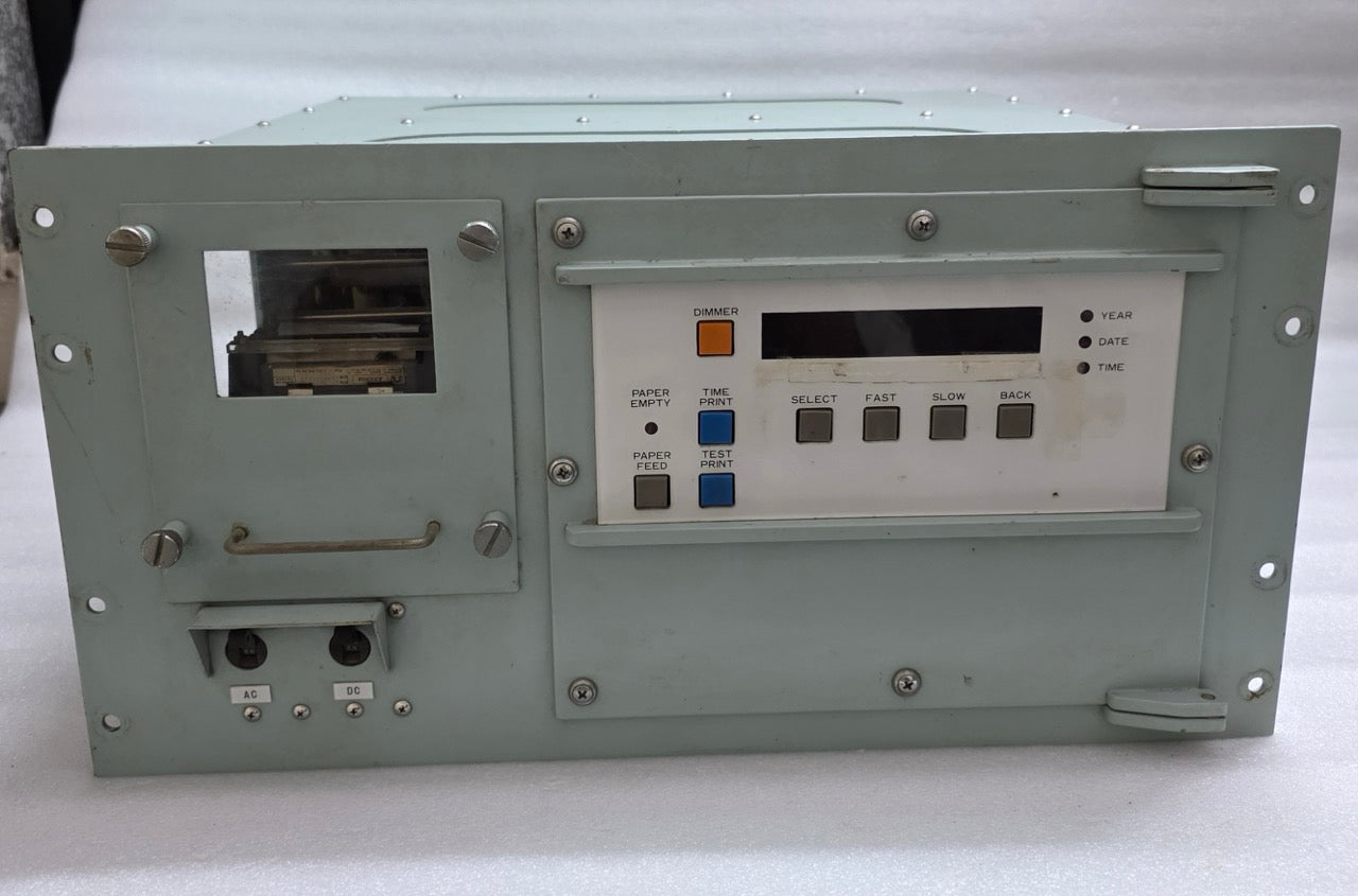 MITSUI ENGINEERING MTC-2 ELECTRONIC GOVERNOR E-13553 ENGINE CONTROL SYSTEM